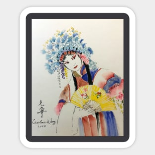 Chinese Opera Sticker